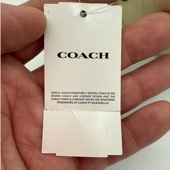 Coach Metallic Color Block‎ Quilted Leather Small Camera Crossbody Bag Purse NWT - Picture 11 of 13